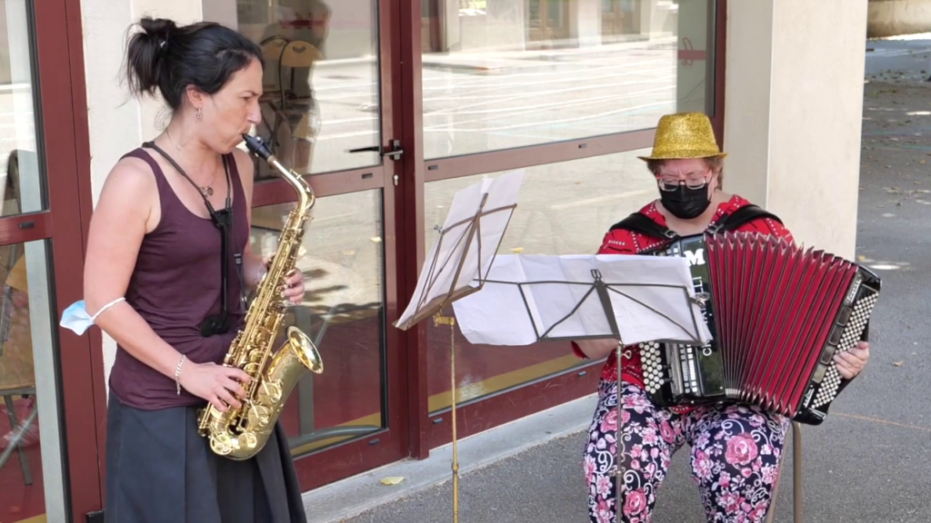 Saxophone – Accordéon